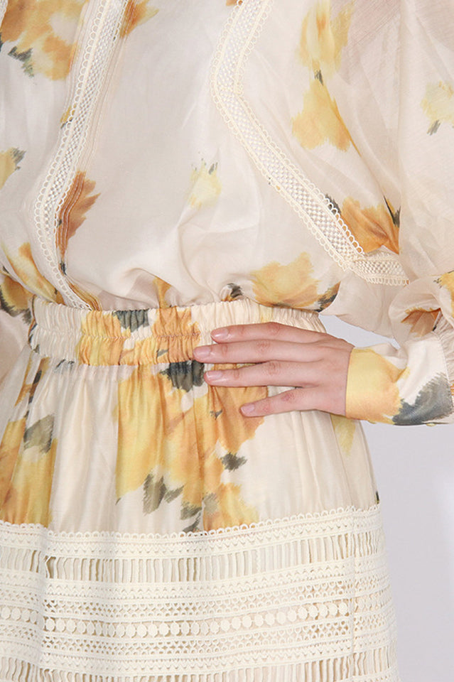 Faye Floral Top + Skirt Set | Dress In Beauty Faye Floral Top + Skirt Set | Dress In Beauty