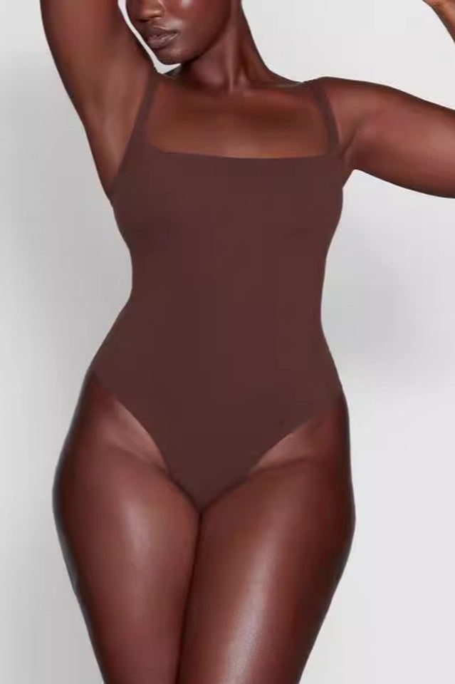 Square Neck Stretch Jersey Bodysuit | Dress In Beauty Square Neck Stretch Jersey Bodysuit | Dress In Beauty