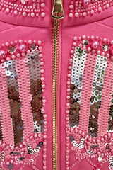 Long Sleeve Sequin Embellished Dress | Dress In Beauty Long Sleeve Sequin Embellished Dress | Dress In Beauty