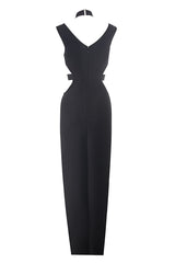 Simone Black Bandage Long Dress | Dress In Beauty Simone Black Bandage Long Dress | Dress In Beauty