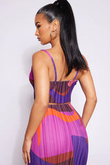 Plisse Strappy Cow Neck Top + Skirt Set | Dress In Beauty Plisse Strappy Cow Neck Top + Skirt Set | Dress In Beauty