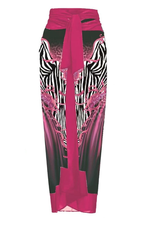 3D Flower One Piece Swimsuit & Skirt Set | Dress In Beauty 3D Flower One Piece Swimsuit & Skirt Set | Dress In Beauty