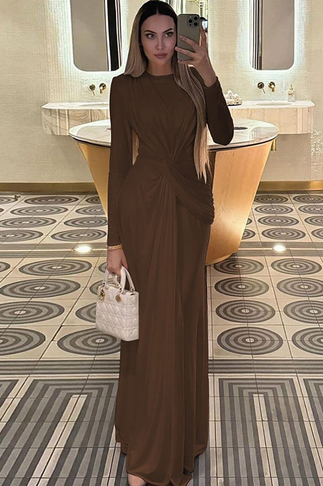 Amanda Twist Front Maxi Dress | Dress In Beauty Amanda Twist Front Maxi Dress | Dress In Beauty