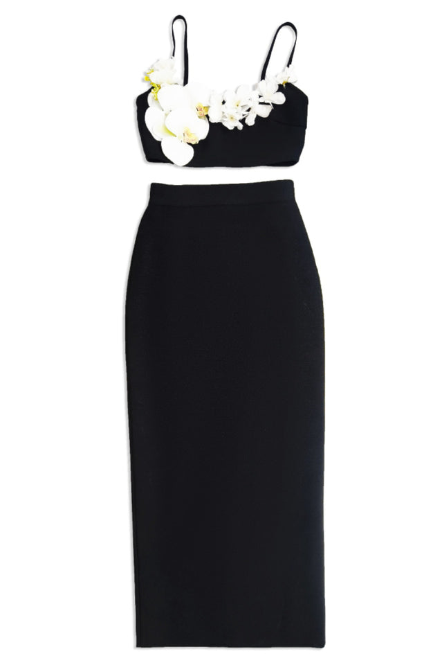 Floral Detail Two Piece Maxi Dress | Dress In Beauty Floral Detail Two Piece Maxi Dress | Dress In Beauty