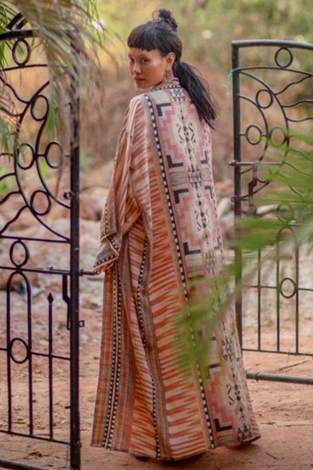 Boho Tie Dye Kimono Blouse | Dress In Beauty Boho Tie Dye Kimono Blouse | Dress In Beauty