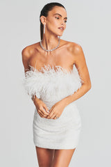 Torin Sequin Feather Dress | Dress In Beauty Torin Sequin Feather Dress | Dress In Beauty
