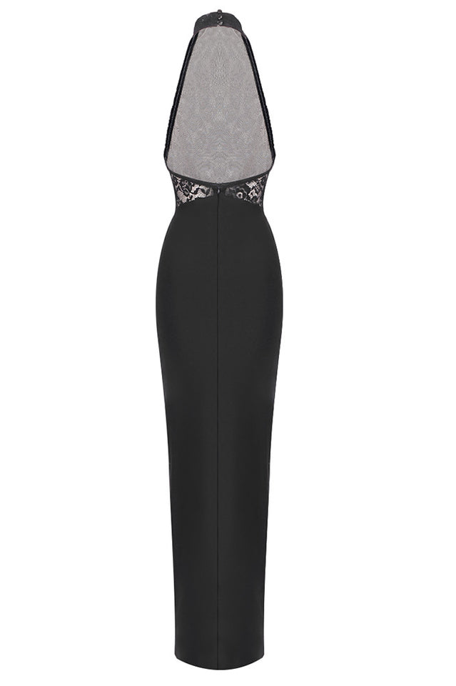 Janice Halterneck Lace Floral Maxi Dress | Dress In Beauty Janice Halterneck Lace Floral Maxi Dress | Dress In Beauty