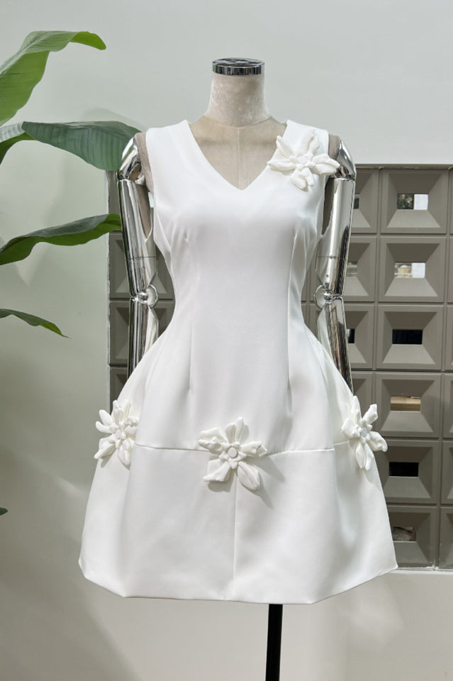 Bertina Floral Applique Mini Dress | Dress In Beauty Bertina Floral Applique Mini Dress | Dress In Beauty