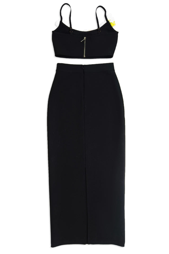 Floral Detail Two Piece Maxi Dress | Dress In Beauty Floral Detail Two Piece Maxi Dress | Dress In Beauty