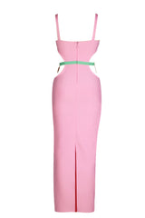 Strappy Metal Trim Cut Out Maxi Dress | Dress In Beauty Strappy Metal Trim Cut Out Maxi Dress | Dress In Beauty