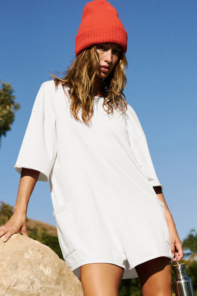 Koton Boat Neck Playsuit | Dress In Beauty Koton Boat Neck Playsuit | Dress In Beauty