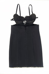 Heart Embellished Mini Dress | Dress In Beauty Heart Embellished Mini Dress | Dress In Beauty