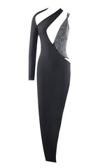 Arianell Asymmetric High Slit Dress | Dress In Beauty Arianell Asymmetric High Slit Dress | Dress In Beauty