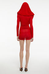 Arina Long Sleeve Plunge Mini Dress | Dress In Beauty Arina Long Sleeve Plunge Mini Dress | Dress In Beauty