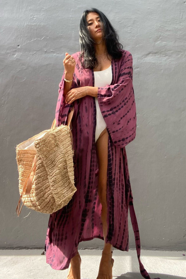 Beach Color Block Printing Cover Up | Dress In Beauty Beach Color Block Printing Cover Up | Dress In Beauty