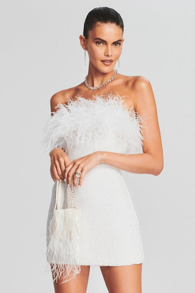 Torin Sequin Feather Dress | Dress In Beauty Torin Sequin Feather Dress | Dress In Beauty