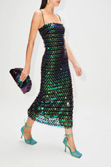 Phoenix Midi Dress in Sequins | Dress In Beauty Phoenix Midi Dress in Sequins | Dress In Beauty
