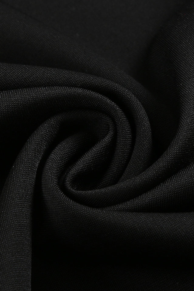 Presley Crepe Ruffle Shoulder Gown Dress | Dress In Beauty Presley Crepe Ruffle Shoulder Gown Dress | Dress In Beauty