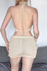 Devana Halter Top + Skirt Set | Dress In Beauty Devana Halter Top + Skirt Set | Dress In Beauty