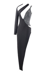 Arianell Asymmetric High Slit Dress | Dress In Beauty Arianell Asymmetric High Slit Dress | Dress In Beauty