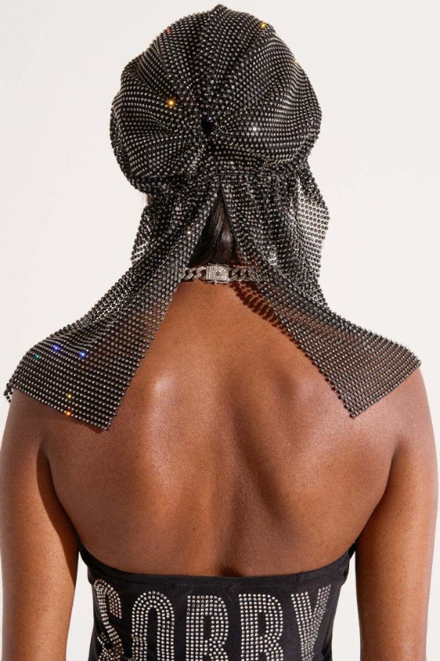 Say Please Rhinestone Hair Net | Dress In Beauty Say Please Rhinestone Hair Net | Dress In Beauty