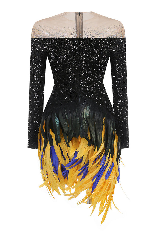 Moonlit Feather Gown | Dress In Beauty Moonlit Feather Gown | Dress In Beauty