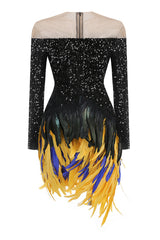 Moonlit Feather Gown | Dress In Beauty Moonlit Feather Gown | Dress In Beauty