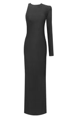 Angelou Black Backless Chain Maxi Dress | Dress In Beauty Angelou Black Backless Chain Maxi Dress | Dress In Beauty