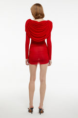 Arina Long Sleeve Plunge Mini Dress | Dress In Beauty Arina Long Sleeve Plunge Mini Dress | Dress In Beauty