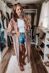 Boho Tie Dye Kimono Blouse | Dress In Beauty Boho Tie Dye Kimono Blouse | Dress In Beauty