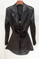 Ossie Pearl Embellished Cutout Blazer Set | Dress In Beauty Ossie Pearl Embellished Cutout Blazer Set | Dress In Beauty