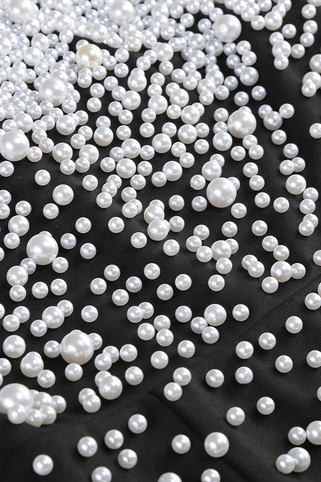 Perla Strapless Pearl Beaded Maxi Dress | Dress In Beauty Perla Strapless Pearl Beaded Maxi Dress | Dress In Beauty