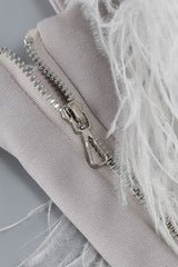 Aleyna Feather Top + Sequin Skirt Set | Dress In Beauty Aleyna Feather Top + Sequin Skirt Set | Dress In Beauty