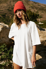 Koton Boat Neck Playsuit | Dress In Beauty Koton Boat Neck Playsuit | Dress In Beauty