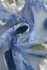 Kamames Strapless Floral Sequined Maxi Dress | Dress In Beauty Kamames Strapless Floral Sequined Maxi Dress | Dress In Beauty