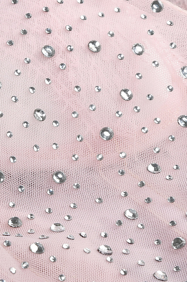 Brenden Pink Crystal Lace Midi Dress | Dress In Beauty Brenden Pink Crystal Lace Midi Dress | Dress In Beauty