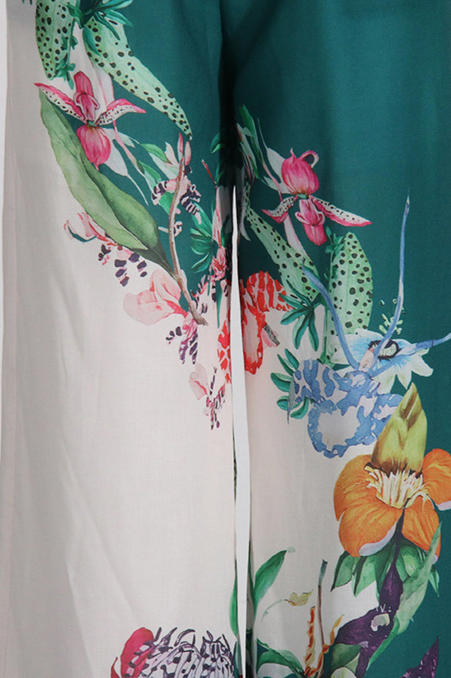 Floral Shirt + Pants Set | Dress In Beauty Floral Shirt + Pants Set | Dress In Beauty