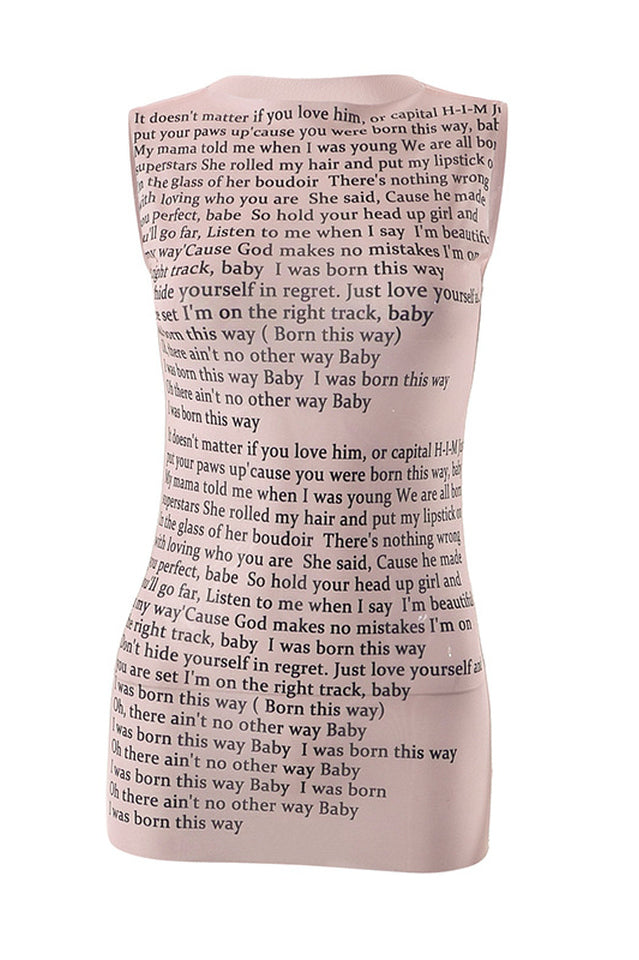 Born this Way Sleeveless Top | Dress In Beauty Born this Way Sleeveless Top | Dress In Beauty