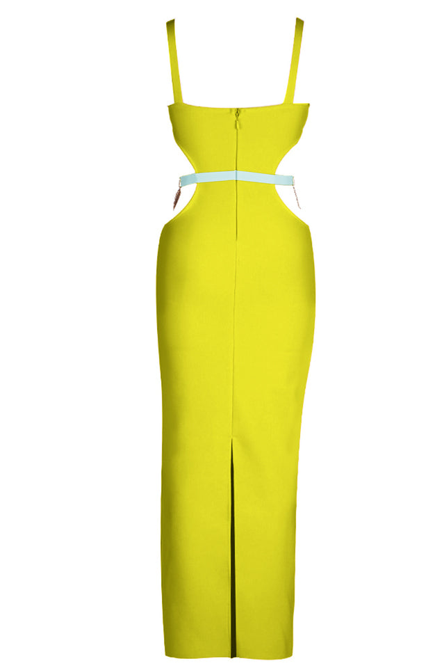 Strappy Metal Trim Cut Out Maxi Dress | Dress In Beauty Strappy Metal Trim Cut Out Maxi Dress | Dress In Beauty