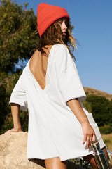 Koton Boat Neck Playsuit | Dress In Beauty Koton Boat Neck Playsuit | Dress In Beauty