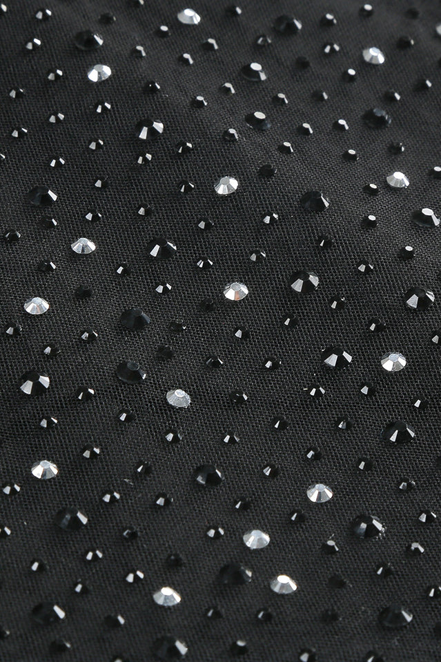 Adele Black Mesh Diamond Mini Dress | Dress In Beauty Adele Black Mesh Diamond Mini Dress | Dress In Beauty