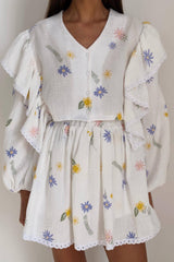 Ruffled Strawberry Print Skirt Set | Dress In Beauty Ruffled Strawberry Print Skirt Set | Dress In Beauty