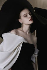 Delancy Bowknot Contrast Midi Dress | Dress In Beauty Delancy Bowknot Contrast Midi Dress | Dress In Beauty