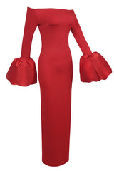 Talia Oversized-Cuffs Gown | Dress In Beauty Talia Oversized-Cuffs Gown | Dress In Beauty