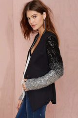 Blazer With Sequins Sleeve | Dress In Beauty Blazer With Sequins Sleeve | Dress In Beauty