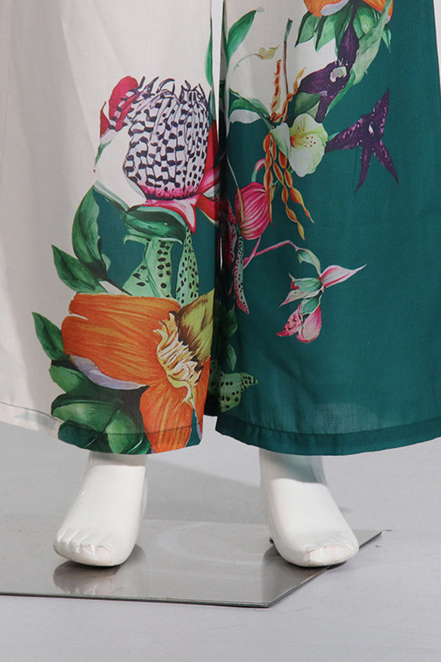 Floral Shirt + Pants Set | Dress In Beauty Floral Shirt + Pants Set | Dress In Beauty