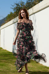 Nola Ruched Floral Maxi Dress | Dress In Beauty Nola Ruched Floral Maxi Dress | Dress In Beauty