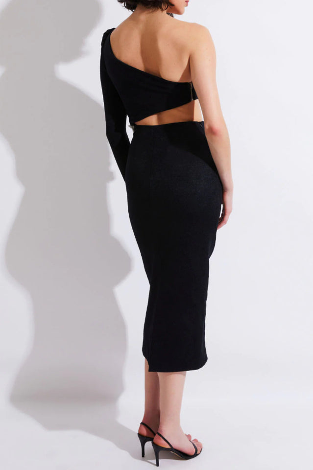 Angelica One-Shoulder Flower Appliqué Dress | Dress In Beauty Angelica One-Shoulder Flower Appliqué Dress | Dress In Beauty