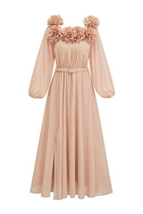 Ascella Flower Shoulder Maxi Dress | Dress In Beauty Ascella Flower Shoulder Maxi Dress | Dress In Beauty