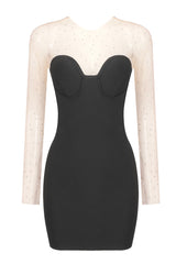 Aarohi Crystal Mesh Mini Dress | Dress In Beauty Aarohi Crystal Mesh Mini Dress | Dress In Beauty